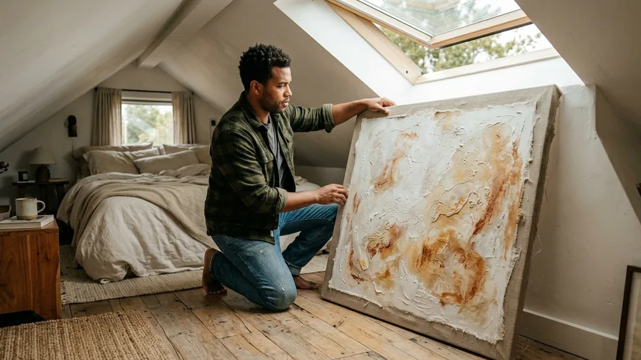 Unframed Canvas Art Adds Depth Without Glare