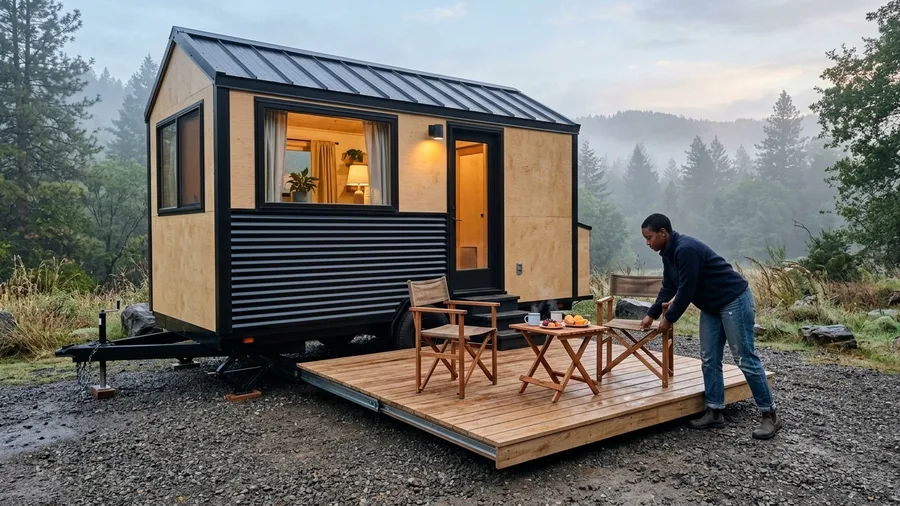 Under-Floor Sliding Deck with Storage Trundle
