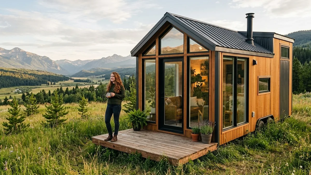 15+ Container Home Interiors With Warm Wood and Zero Industrial Coldness