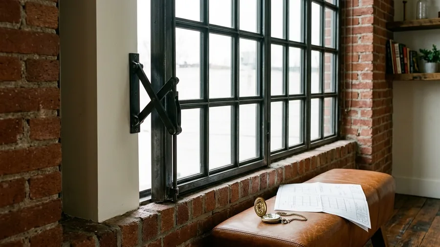 The Industrial Loft Tiny Home With Factory Sash Windows