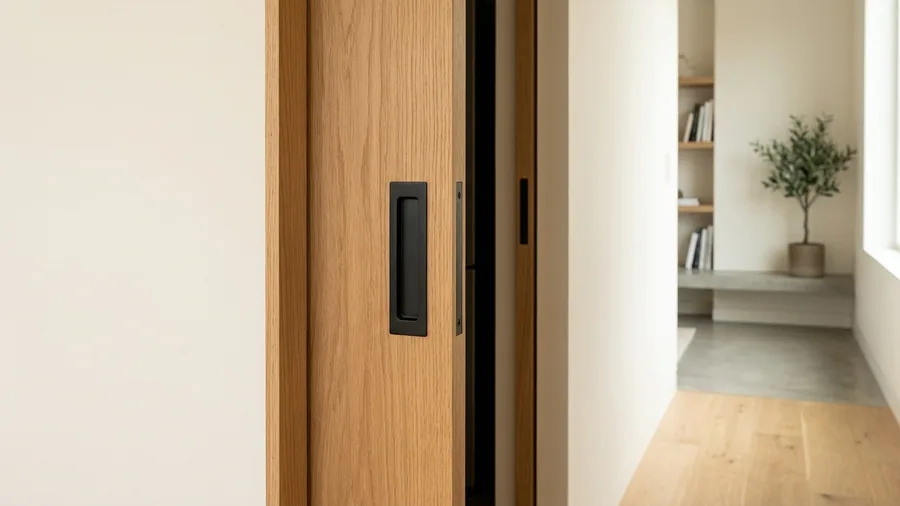 Recessed Pocket Door Space Savers