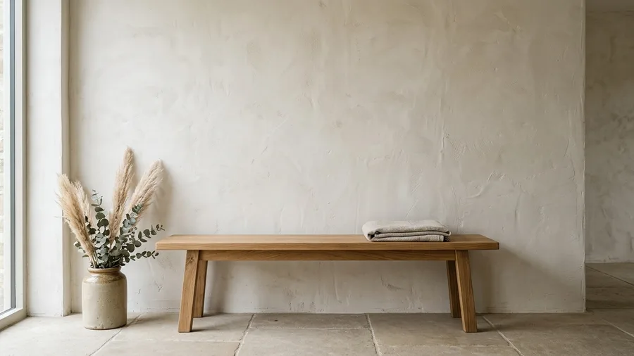 Wabi-Sabi Plaster Accent Wall