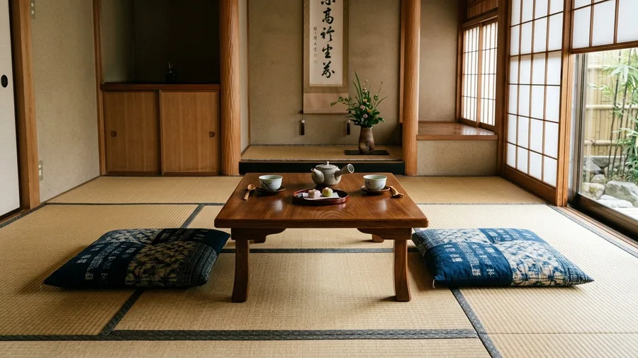 Low Profile Tatami Mat Flooring Zone