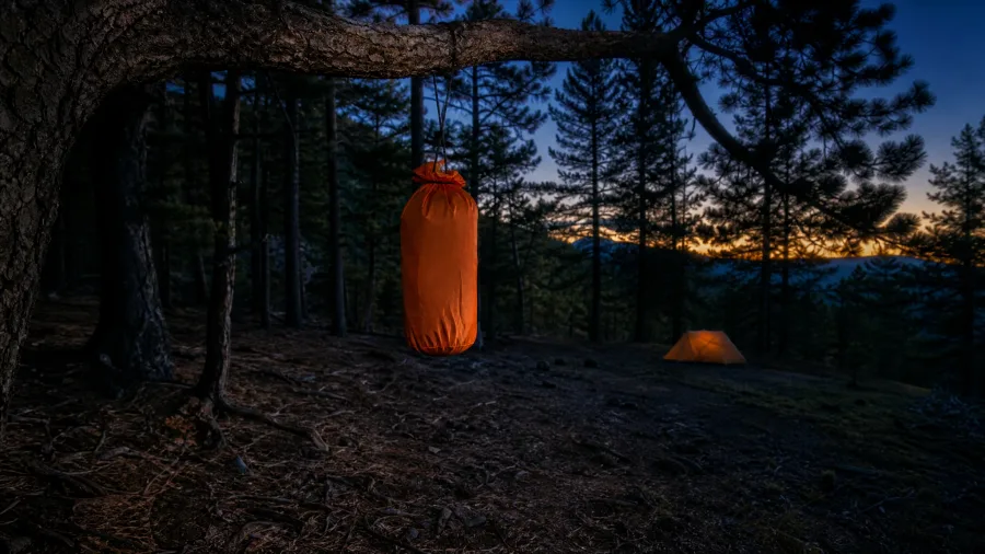 Scented Items in Your Tent Attract Night Visitors
