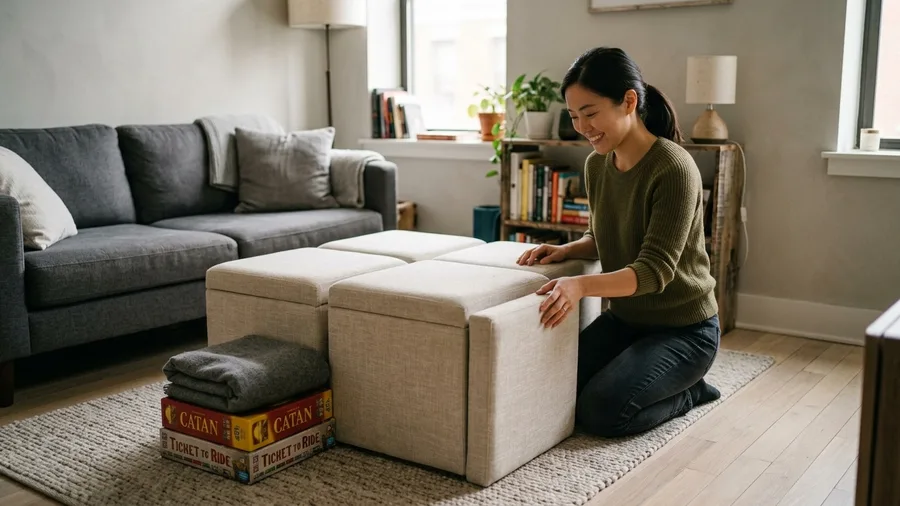 Hollow Ottoman Nesting Clusters