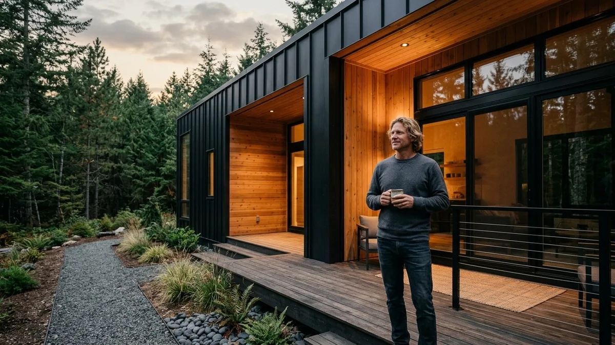 21+ Black Exterior Tiny Homes That Look Way More Expensive Than They Are