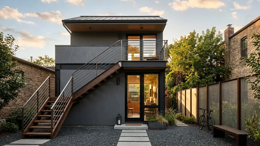 Industrial Black Steel Accents