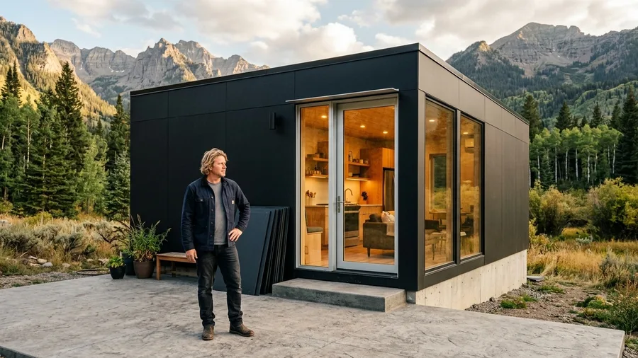 Matte Black Fiber Cement Panels