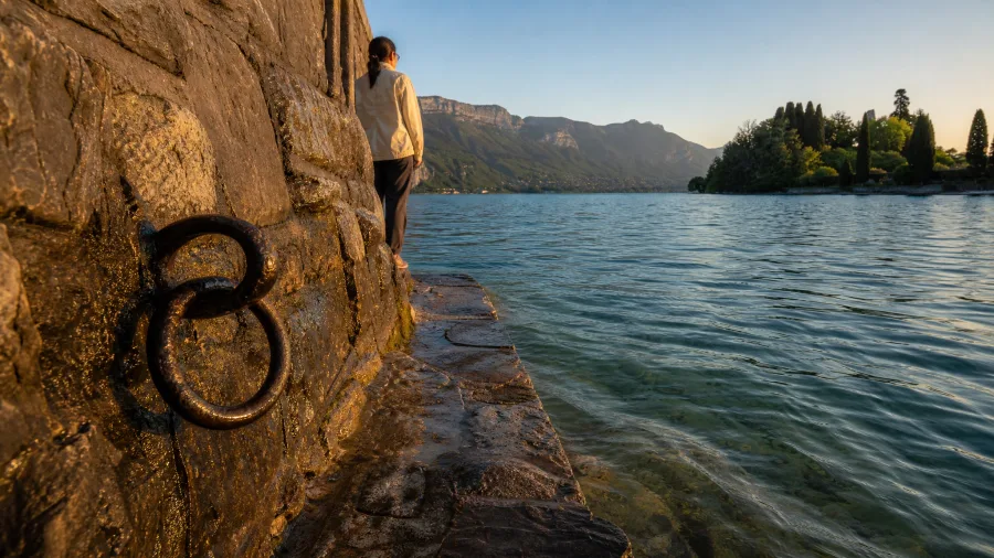 Swim in Lake Annecy