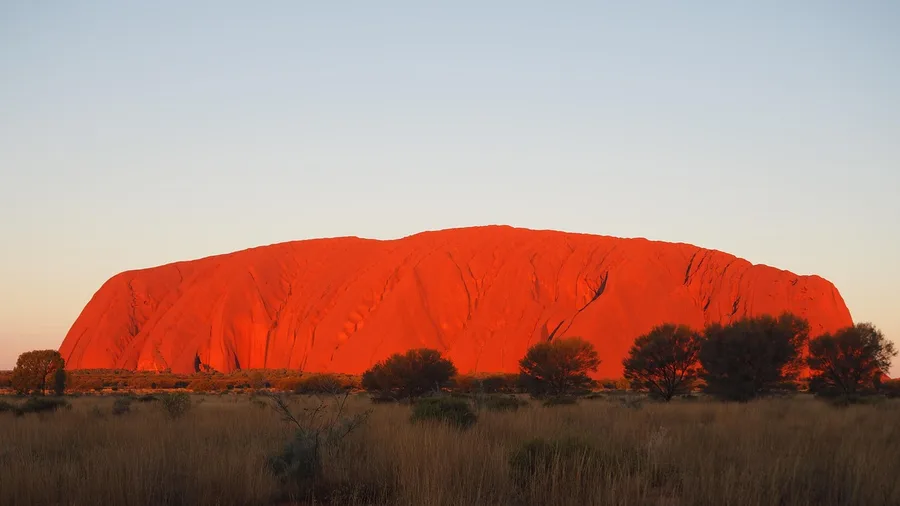 Uluru, Australia: Sacred Rock at Golden Hour