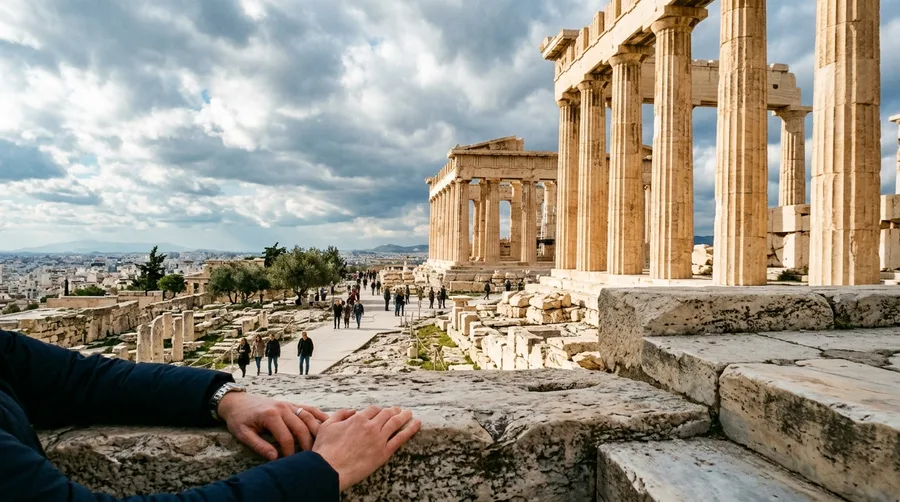 Exploring Ancient Ruins in Athens