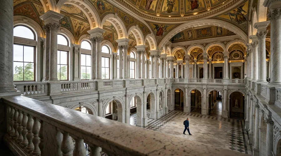 Wander the Vast Halls of the Library of Congress