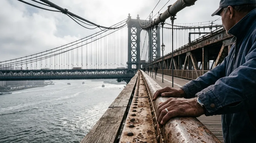 Walk the Elevated Steel Catwalks of Industrial Bridges