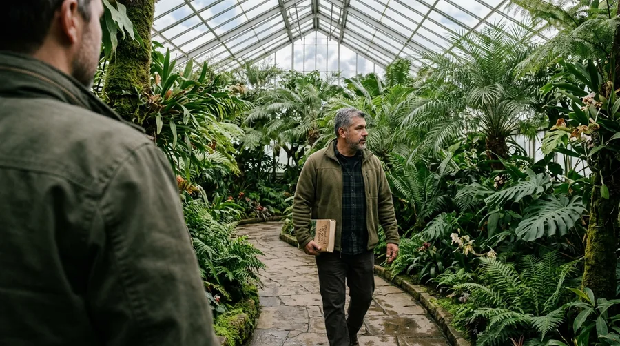 Rest Your Feet in City-Center Botanical Glasshouses