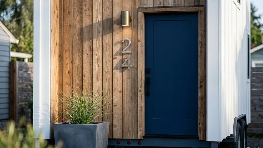Mount Minimalist Floating House Numbers