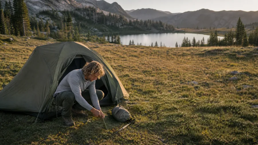 Camp at Least 60 Metres From Any Water Source