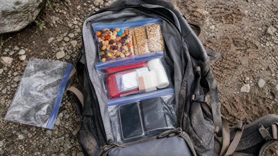 Ziploc Bags Organise, Waterproof, and Pack Out Rubbish