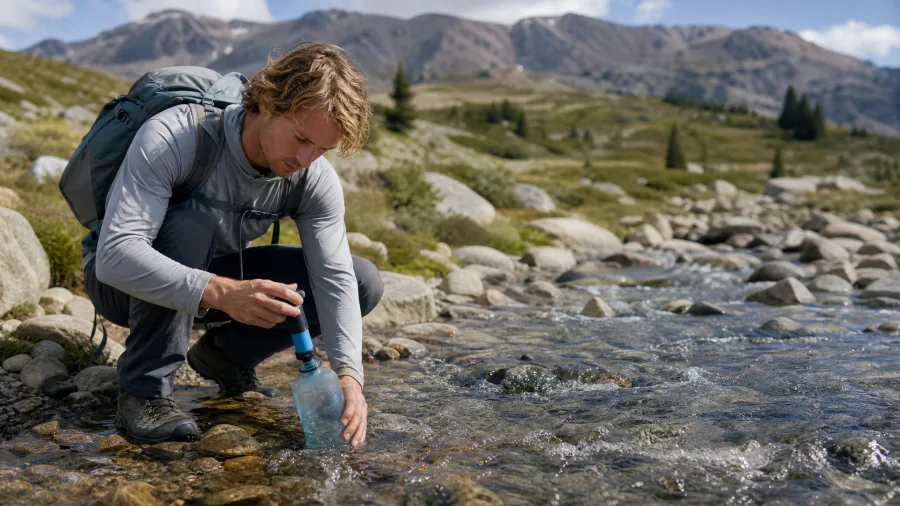 Plan Water Sources in Advance, Carry Purification Backup