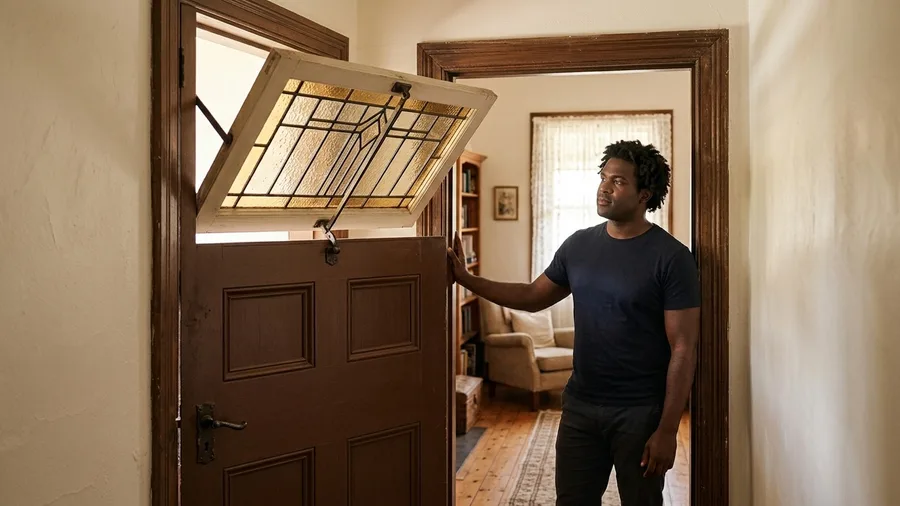 The Transom Window Above Every Interior Door