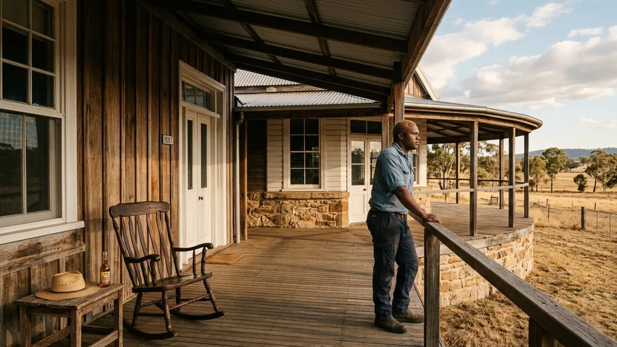 The Deep Wrap-Around Exterior Porch