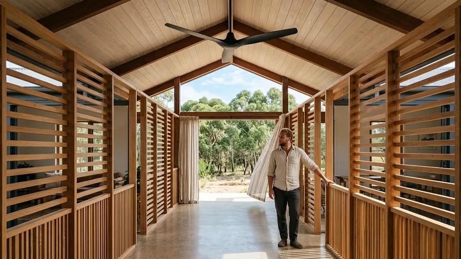 The Central Dogtrot Breezeway Hall