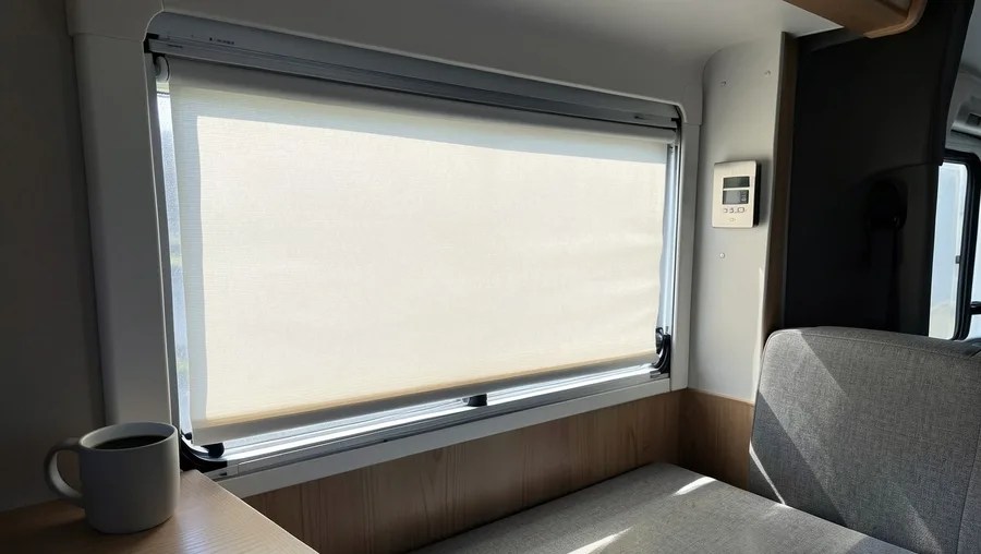 Dark Window Fabrics Trap Intense Solar Heat