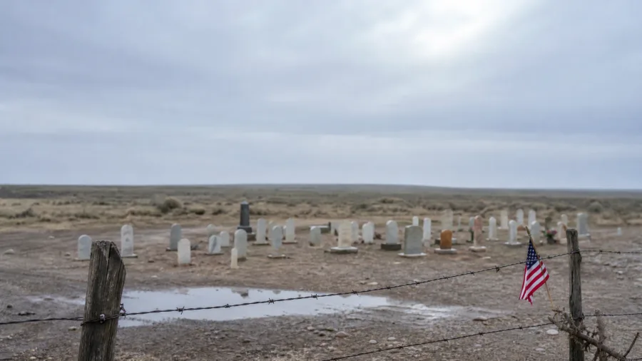 The Cemetery Is the One Part That Has Been Tended