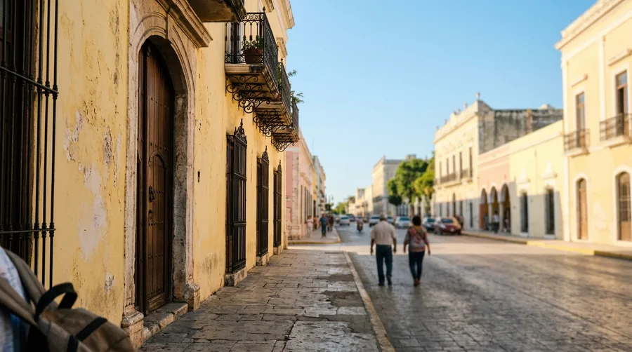 Merida in Yucatan Peninsula