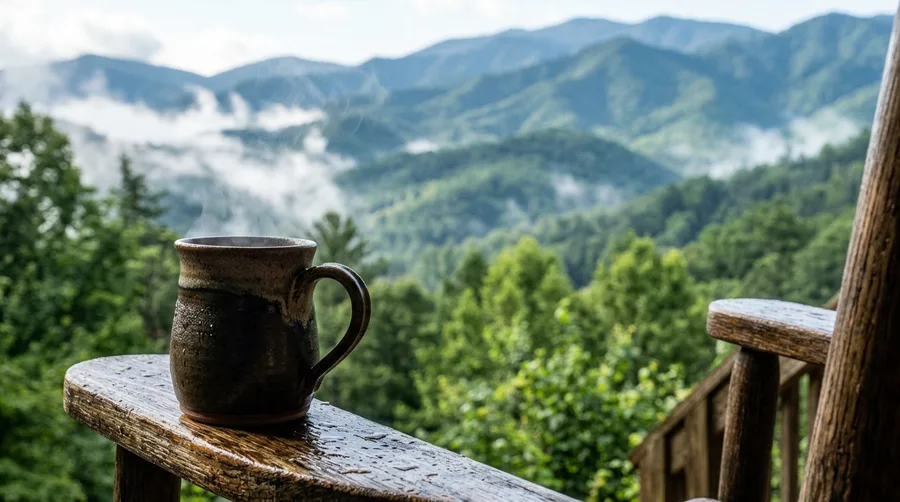 Linger Over Coffee on the Porch