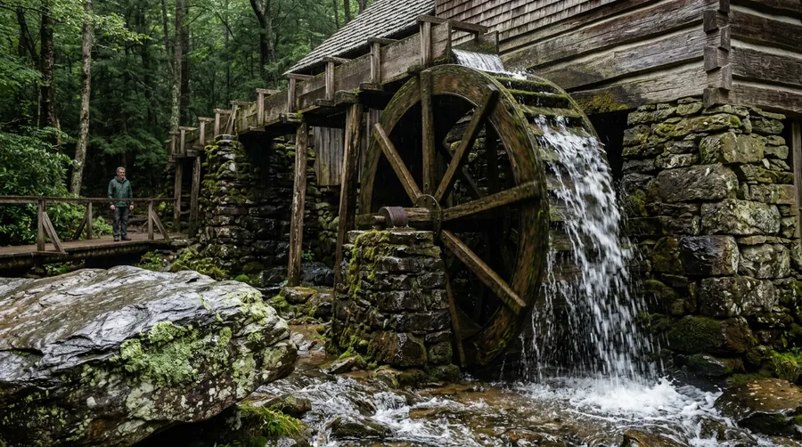 Stop at the Historic Grist Mill