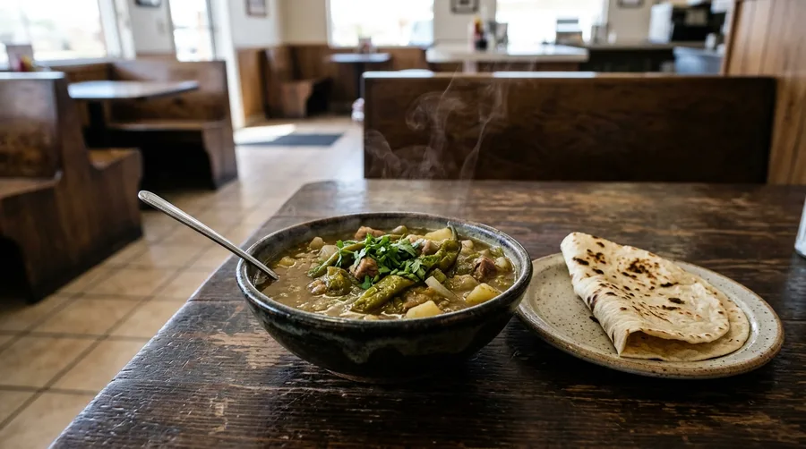 Order Green Chile Stew at Blake's Lotaburger