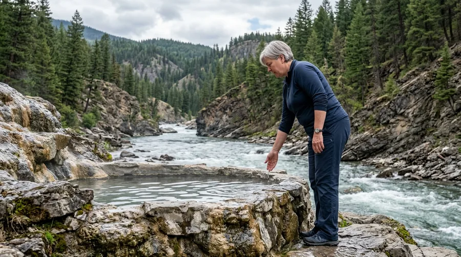 Soak in the Mineral Waters at Radium Hot Springs