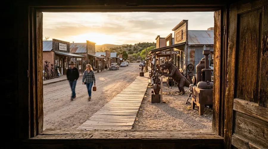 Explore the Desert Artifacts at Madrid Old Coal Town
