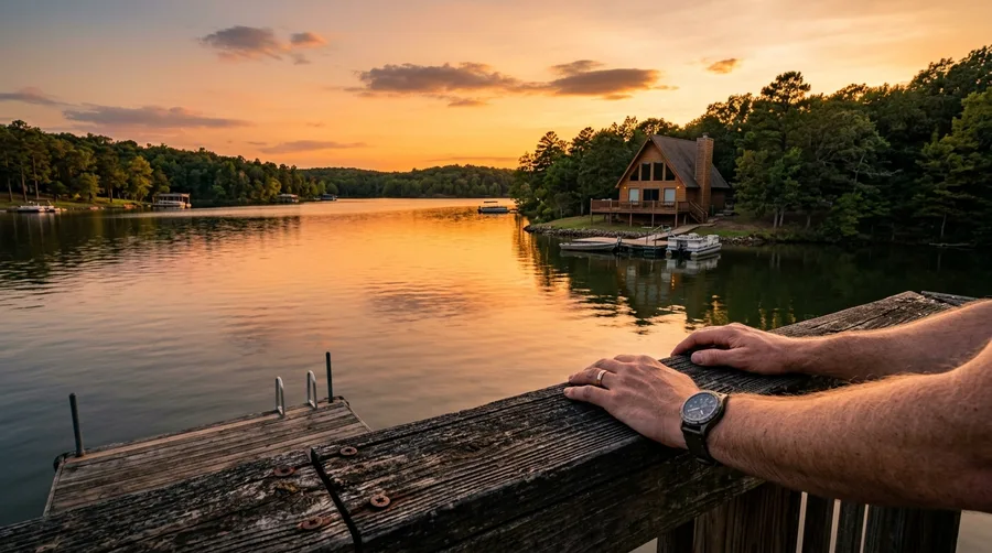 Catch Sunrise Over the Lake at Lake Murray
