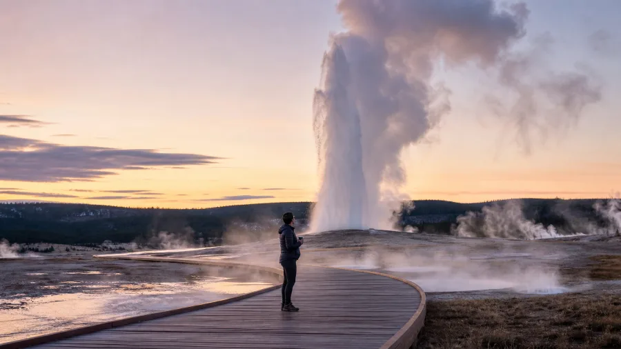 Upper Geyser Basin Walk, Yellowstone National Park