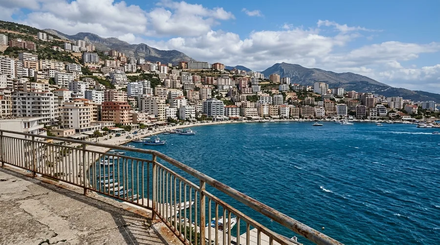 Cross Sarande in Albania