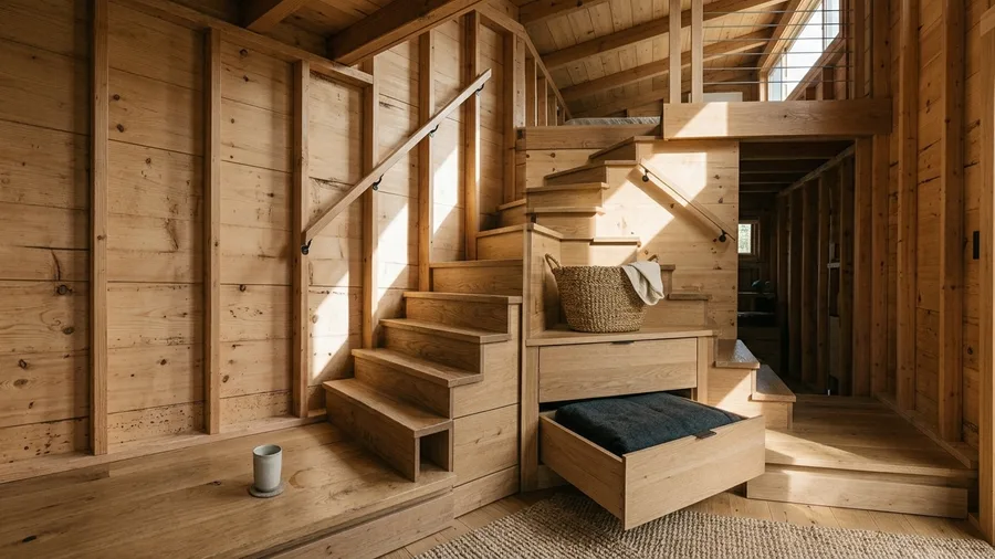 Ladders to sleeping lofts become dangerous during nighttime trips