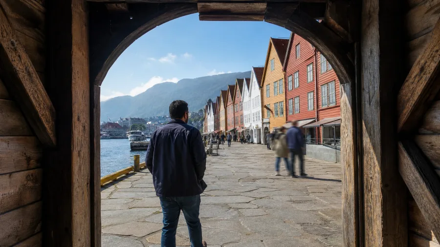 Bergen Anchors History at the Hanseatic Wharf