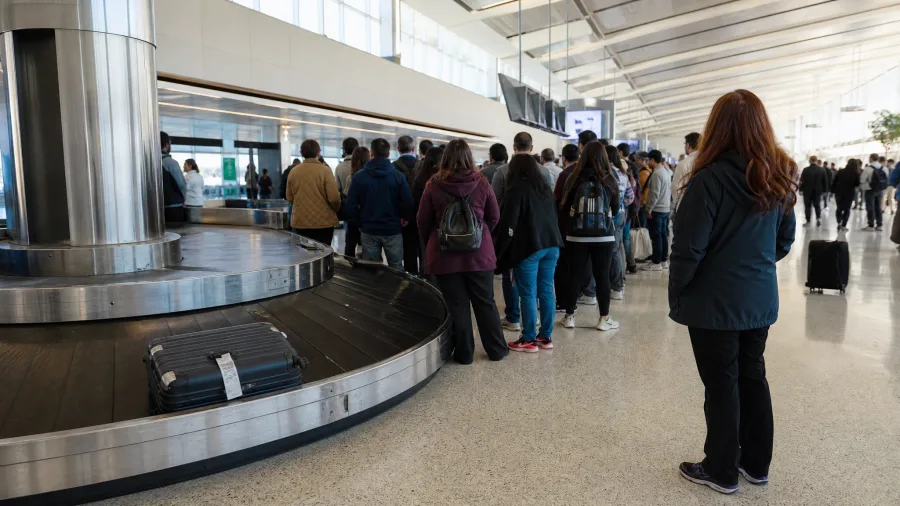 Where You Stand at Baggage Claim Matters