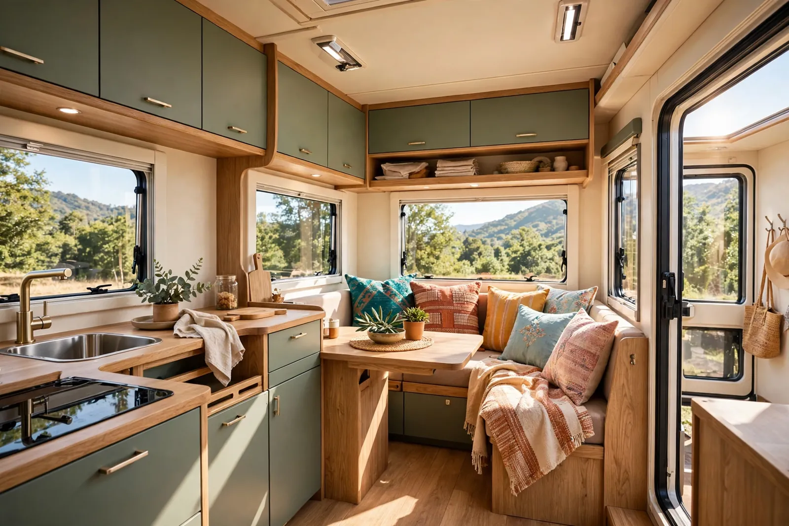 15+ RV Kitchen Storage Ideas for Full-Time Living