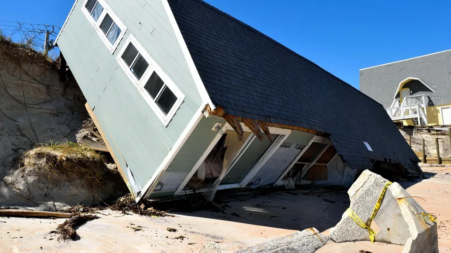 Storm Damage Keeps a Beach Closed Long After the Weather Clears